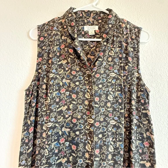 Vintage Floral Swing Dress by Christopher & Banks | Size 10 - Picture 2 of 16